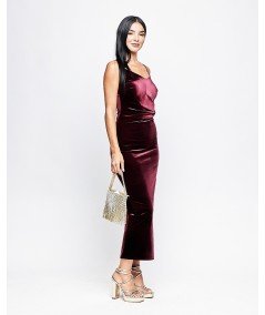 Vestido Acropolis tereciopelo